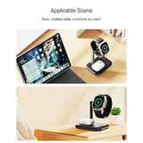 2 In 1 Charger Stand For Apple Watch And Airpods, Foldable Watch Charging Dock Compatible With Apple Watch Series Ultra/10/9/8/7/6/Se/5/4/3 & Airpods Pro/4/3/2/1