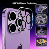 [3+3 Pack Glass Screen Protector For Iphone 13 With Camera Lens Protector, 6.1 Inch Hd Clear Tempered Glass Film For Iphone 13, Anti-Scratch, Bubble Free, Case-Friendly