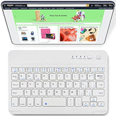 Universal 7-8 Inch Wireless Bluetooth Keyboard, Multi-Device Travel Portable U