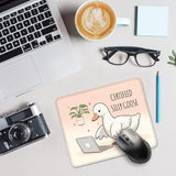 Certified Silly Goose Funny Mouse Pad For Desk, Silly Goose Gifts For Coworkers Colleagues Friend, Silly Animal Mouse Pad For Teachers Nurse, Goose Lover Gifts, New Job Gifts For Intern
