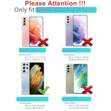 Samsung Galaxy S21 Ultra 5G Case 2-in-1 HD Screen & Camera Cover Red