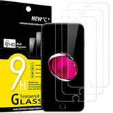 3-Pack iPhone 7/8 4.7 Inch Tempered Glass Screen Protector Bubble Free