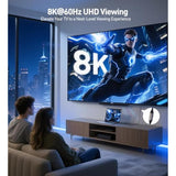 Cable Matters 48Gbps Ultra HD 8K HDMI Extension Cable 3.3 ft / 1m (HDMI Male t