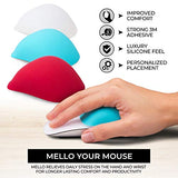 Mello Silicone Cushion Compatible With Apple Magic Mouse 1 & 2 (Tuxedo Black)