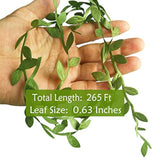 265ft Leaf Ribbon Artificial Vines Greenery for Wedding Baby Shower DIY