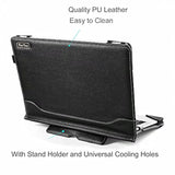Stand Case Cover Compatible With Dell Latitude 9450 9440 9430 9420 Laptop 14 Inch Laptop Bag Notebook Business Sleeve Pc Stand Protective Hard Shells