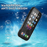 For Iphone 11 Waterproof Case 6.1 Screen Protector Underwater Shockproof Full-Body Dustproof Rugged Case For Aplle Iphone 11 (Black & Gray)