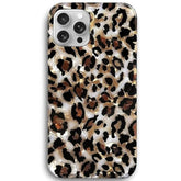 Case Compatible With Iphone 15 Pro Case 6.1-Inch, Luxury Sparkle Translucent Clear Leopard Cheetah Print Pearly Design Soft Silicone Slim Tpu Protective Phone Case Cover For Girls Women (Bling)