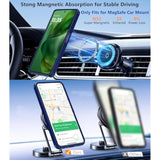 For Motorola Moto G Power 5G 2025 Phone Case With 2 Pack Screen Protector, Magnetic Military Grade Shockproof, Translucent Back Slim Rugged Bumper Cover For Moto G Power 2025 Case, Blue