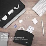 15.6" Laptop Sleeve & Accessory Bag For 15.6" Lenovo, Hp, Acer, Thinkpad Laptops - Dark Grey