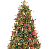 Store 7Ft Christmas Tree With Decorations And Lights Classic All-In-One Completed Christmas Tree Set Including 7Ft Artificial Xmas Tree, Ornaments, Usb Led String Lights With Remote And Timer
