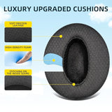 Ear Pads Cushions Replacement, Earpads For Sennheiser Hd4.50Bt, Nc, Se, Hd 4.40Bt, Hd4.30G, Hd4.20S, Hd458Bt, Hd450, Hd400S, Hd350Bt, Hd300,Durable Thick Mesh Fabric Ear Cushions(Black)