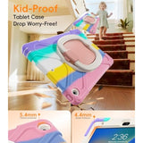 Rotating Stand Pencil Holder Carrying Shoulder Strap Case For Ipad 9Th 8Th 7Th Generation