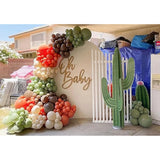 146pcs One Happy Camper Balloon Arch Kit with Campfire Balloon for Party Decor