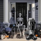 2pcs Large 3D Halloween Tombstone Foil Balloons 48 Inch Standing Party Decor