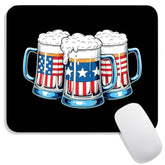 Mouse Pad, Smooth Fabric, Precise Cursor Positioning Mousepad For Wireless Mouse, Non-Slip Base, 9.5 X 7.9 Inch, Cheers