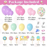 Two Sweet Donut Birthday Decor Kit: 145-Piece Party Supplies