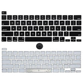 Keyboard Keycaps Keys Cap Us Set Replacement For Macbook Pro A2251 A2289 A2141