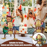 3 Pcs Inflatable Monkeys Jungle Animal Balloons Birthday Baby Shower Party Decor