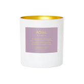 Royal Scented Candle - Aesthetic Candle For Home, Plum, Cassis & Iris, Clean Coco Wax Blend, Vegan, Paraben Free, 45-Hour Long Lasting Burn - 8Oz