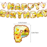 Chicken Party Decorations Chicken Farm Birthday Party Supplies Include