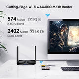 Be5100 Wifi 7 Router, 2026 Dual Band Gaming Router With 4096-Qam Tech, 5Dbi High-Gain Antennas, Support Mesh/Ap/Repeater Mode, Mlo & Multi-Ru, Guest Wifi, Ofdma, Mu-Mimo, Qos, Ipv6, Vpn