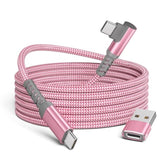 Usb C To Usbc 100W Charger Cable 10Ft With Usb Adapter,90 Degree Fast Pd Car Charging Cord For Iphone 16 15 Plus Pro Max,Airpods 4,Macbook,Ipad 10 Air 4 5 Mini 7Th 6Th Gen,Galaxy S25 S24