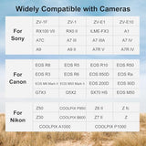 Camera Mini Tripod with Remote Handle Camera Tripods Small Camera Holder Compatible with Sony ZV-1F ZV-E10 ZV-1 ZV-E1 RX100VII for Canon EOS R8 R5