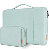 17.3 Inch Laptop Sleeve Case Water Resistant Shockproof Protective Computer Bag For 17.3" Notebook/Hp Pavilion Envy 17/Ideapadm/Msi/Lg Gra With Accesory Bag,Mint Green