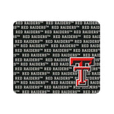 Texas Tech University Standard Fabric Mouse Pad, Desk Accessories, Standard Fabric Gaming Mouse Pad, Spirit V1, Black