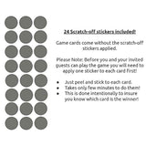 Is Mommy Baby Shower Scratch Off Game | 24 Cards | Boy Baby Shower Scratch Off Tickets | Baby Shower Scratchers | Boy Baby Shower Game Ideas