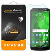 (2 Pack) Designed For Motorola Moto G6 Tempered Glass Screen Protector, Anti Scratch, Bubble Free