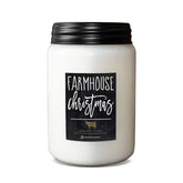 - Farmhouse Christmas - 26Oz Beeswax And Soy Candles - Farmhouse Collection - 100% Natural, Paraffin Free, With Premium Fragrance Oil, Glass Jars With Lids