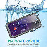 For Iphone 13 Waterproof Case, Built-In Shockproof Dustproof Screen Protector, Ip68 Underwater Full Body Sealed Dropproof Protective Cover For Iphone 13 6.1 Inch (Black)