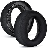 Ps5 Ear Cushion - Replacement Ear Pads Cover Compatible With Sony Ps5 Wireless Headphone, Pulse 3D Wireless Headset, Softer Foam, High-Density Noise Cancelling Foam (Black Breathable Fabric)