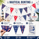 Nautical Garland Banner for Baby Shower Birthday Party Decorations