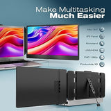 14 Laptop Screen Extender, S1 Dual Fhd Ips Portable Monitor For 1317 Laptops, Usb-C/Hdmi Plug & Play, Compatible With Windows, Macos & Android, Perfect For Hybrid Work & Travel