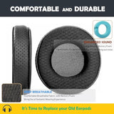Earpads Replacement Cushion Compatible With Urbanears Plattan Adv Wireless Headphone Ear Pads With Breathable Leather/Durable Fabric And Memory Foam