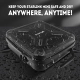 Ultra-Light Case For Starlink Mini Waterproof, Shockproof Eva For Starlink Case Shoulder Star Link Bag With Dual Carry Options | Ideal For Starlink Mini Accessories