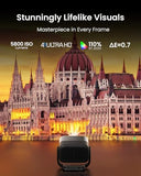 N3 Ultimate 4K Triple Laser Projector, 5800 ISO Lumens, 3-in-1 Lens Shift, Optical Zoom, AI Gimbal, 20000:1 Contrast, 1ms Low Latency, VRR & ALLM,