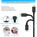 5 Feet Charger Cord Cable For Ring Enabled Video Doorbell (2020 Release) 2/3/3 Plus/4, Peephole Cam, Doorbell Pro/Plus And Camera Battery Usb Fast Charging Cable Power Cord Replacement