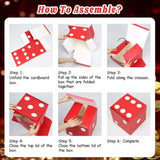 Casino Balloon Arch Garland Kit With Red Black And Gold Balloons Dice Boxes Random Pokers For Birthday Casino Night Las Vegas Casino Theme Party Decorations