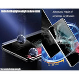 2Pcs High Sensitive Hydrogel Film For Zte Nubia Redmagic 10 Pro / 10 Pro+ 5G 6.85" Transparent Soft Tpu Screen Protector Self-Healing, Ultra-Thin, Explosion-Proof, Fingerprint Unlock