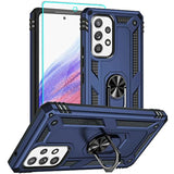 Samsung Galaxy A53 5G Rugged Case with HD Screen Protector Blue