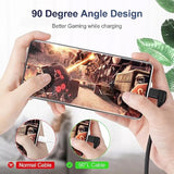 90 Degree Right Angle Usb C Extension Cable 6.6Ft, Usb C 3.2 Gen2 Male To Fema