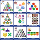 300Pcs Pinata Stuffers For Kids Party Favors 4-8, Pinata Fillers For Classroom Rewards Treasure Chest For Prize Box Toys For Kids Classroom
