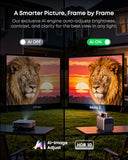 Mars 3 Outdoor Portable Projector, 1000 Ansi Lumens, Ai-Powered Image, Built-In Battery With 5 Hour Playtime, Android Tv, 200 Inch Home Theater, For Backyard, Office And Business, And Camping