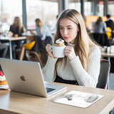 Western Horse Mouse Pad - Inspirational Preppy Mousepad, Western Horse Decor Office Desk Decor Mouse Pads, Gifts For Employees, Cowgirl Preppy Coworker Gifts, 9.5X8 Inches (Live Open)