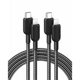 Anker 310 USB C to Lightning Cable(6FT,2Pack, Black), MFi Certified for iPhone 14 Series, and More(Charger Not Included)