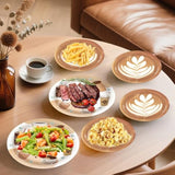180Pcs Coffee Party Supplies Serves 60,Fun Coffee Cup Theme Paper Plates And Napkins Set For Baby Shower Birthday Party Decorations